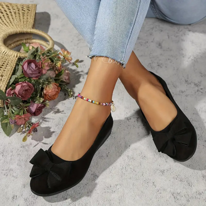 Timeless Black Ballerina Flats - balerined